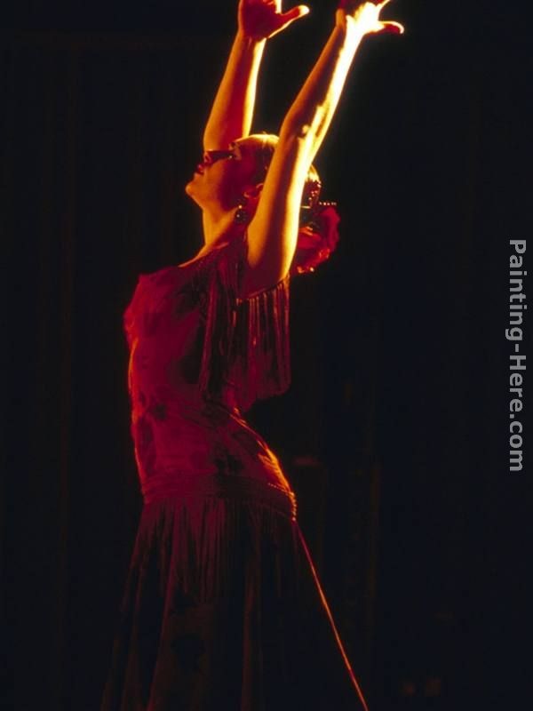 Flamenco Dancer Female Flamenco Dancer, Cordoba, Spain